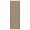 Vidaxl deurmat beige en zwart 120 x 350 cm polypropyleen en vinyl