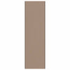 Vidaxl deurmat beige en zwart 120 x 400 cm polypropyleen en vinyl