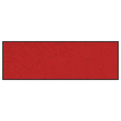 Vidaxl deurmat anders rood en zwart 60 x 180 cm polypropyleen en vinyl