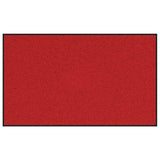 Vidaxl deurmat rood en zwart 90 x 150 cm 100% polyamide - afbeelding 2
