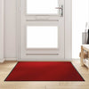 Vidaxl deurmat rood en zwart 120 x 180 cm polypropyleen en vinyl