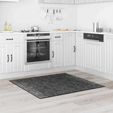 Vidaxl antislip shaggy tapijt donkergrijs 120 x 120 cm pp - afbeelding 3