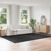 Vidaxl antislip shaggy tapijt donkergrijs 240 x 340 cm pp