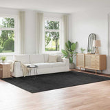 Vidaxl antislip shaggy tapijt donkergrijs 240 x 340 cm pp - afbeelding 1