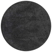 Vidaxl antislip shaggy tapijt donkergrijs 160 x 160 cm pp - afbeelding 2