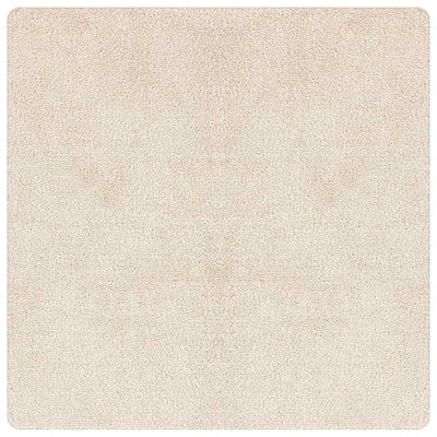 Vidaxl antislip shaggy tapijt crèmekleurig 160 x 160 cm pp