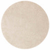 Vidaxl antislip shaggy tapijt crème 90 x 90 cm pp
