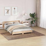 Vidaxl antislip shaggy tapijt bruin 160 x 230 cm pp - afbeelding 3