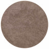 Vidaxl antislip shaggy tapijt bruin 120 x 120 cm pp