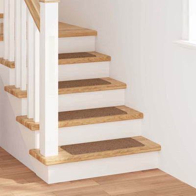 Vidaxl antislip trapmatten 15 st 60 x 25 cm geel pp rechthoekig