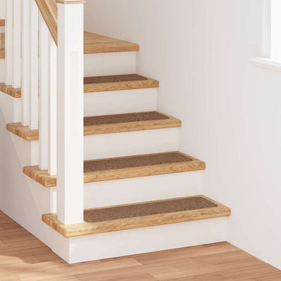 Vidaxl antislip trapmatten 15 st 75 x 20 cm geel pp rechthoekig