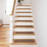 Vidaxl antislip trapmatten 15 st 75 x 20 cm geel pp rechthoekig - afbeelding 3