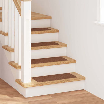 Vidaxl antislip trapmatten 15 st 60 x 25 cm geel pp rechthoekig
