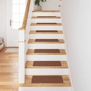 Vidaxl antislip trapmatten 15 st 60 x 25 cm geel pp rechthoekig - afbeelding 3