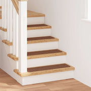 Vidaxl antislip trapmatten 15 st 75 x 20 cm geel pp rechthoekig - afbeelding 1