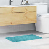 Vidaxl antislip badmat turquoise 50 x 80 cm pp - afbeelding 1