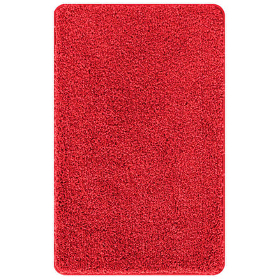 Vidaxl antislip badmat rood 60 x 90 cm pp