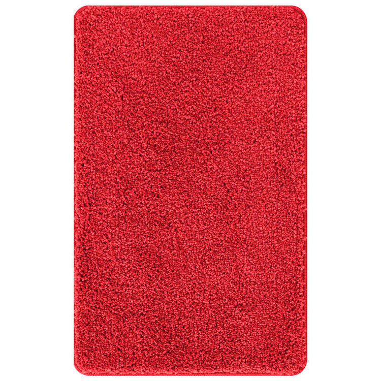 Vidaxl antislip badmat rood 60 x 90 cm pp