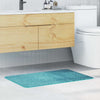 Vidaxl antislip badmat turquoise 60 x 90 cm pp