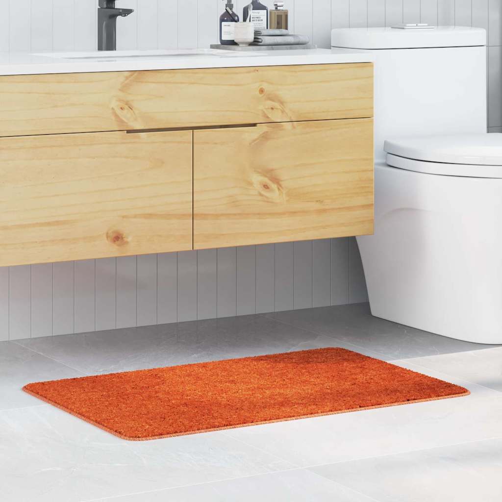 Vidaxl antislip badmat oranje 60 x 90 cm pp