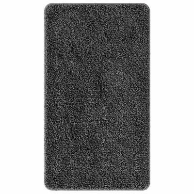 Vidaxl antislip badmat donkergrijs 70 x 120 cm pp
