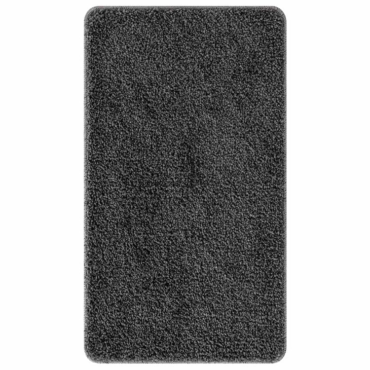 Vidaxl antislip badmat donkergrijs 70 x 120 cm pp