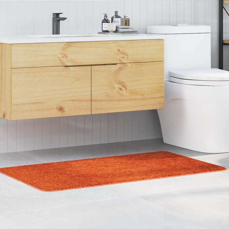 Vidaxl antislip badmat oranje 70 x 120 cm pp