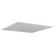 Vidaxl regendouchekop 304 40x40 cm vierkant roestvrij staal - afbeelding 2