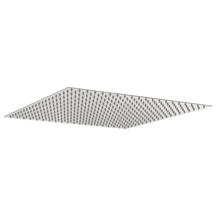 Vidaxl regendouchekop vierkant 50x50 cm roestvrij staal 304