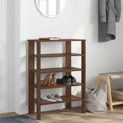 Vidaxl schoenenrek 61x32x87,5 cm bewerkt hout bruin eikenkleurig - afbeelding 3