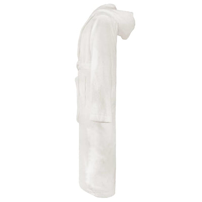 Vidaxl badjas kinn wit xxxl katoen