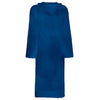 Vidaxl badjas kinn blauw l katoen