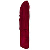 Vidaxl badjas kinn rood s katoen