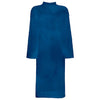 Vidaxl badjas kinn blauw l katoen