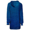 Vidaxl deken hoodie kinn marineblauw l katoen