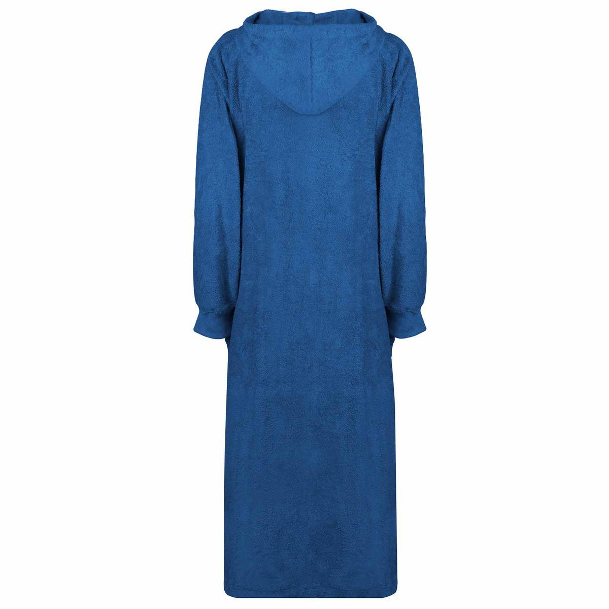 Vidaxl deken hoodie kinn marineblauw xxl katoen