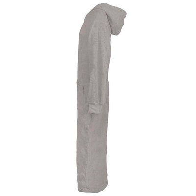 Vidaxl deken hoodie kinn grijs xxl katoen