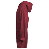 Vidaxl deken hoodie kinn rood l katoen - afbeelding 2