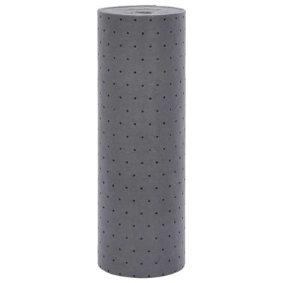 Vidaxl olie-absorberende pad 40x1000 cm grijs