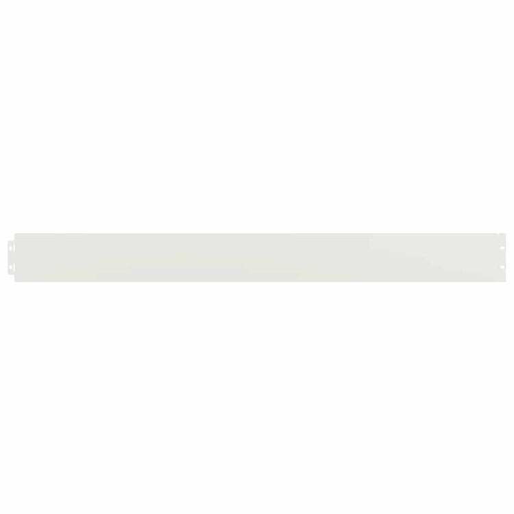 Vidaxl gazonrand 10 st 10 x 103 cm koudgewalst staal wit