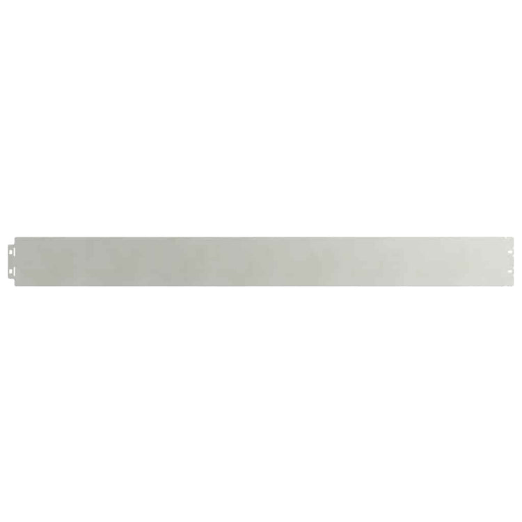 Vidaxl gazonrand 10 st 10 x 103 cm roestvrij staal zilver