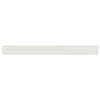 Vidaxl gazonranden 50 st 10x103 cm koudgewalst staal wit
