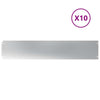 Vidaxl gazonranden 10 st 20x103 cm gegalvaniseerd staal