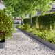 Vidaxl gazonrand 30 st 20 x 103 cm koudgewalst staal antraciet