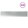 Vidaxl gazonranden 30 st 20x103 cm gegalvaniseerd staal