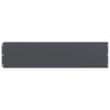 Vidaxl gazonranden 10 st 25x103 cm koudgewalst staal antraciet