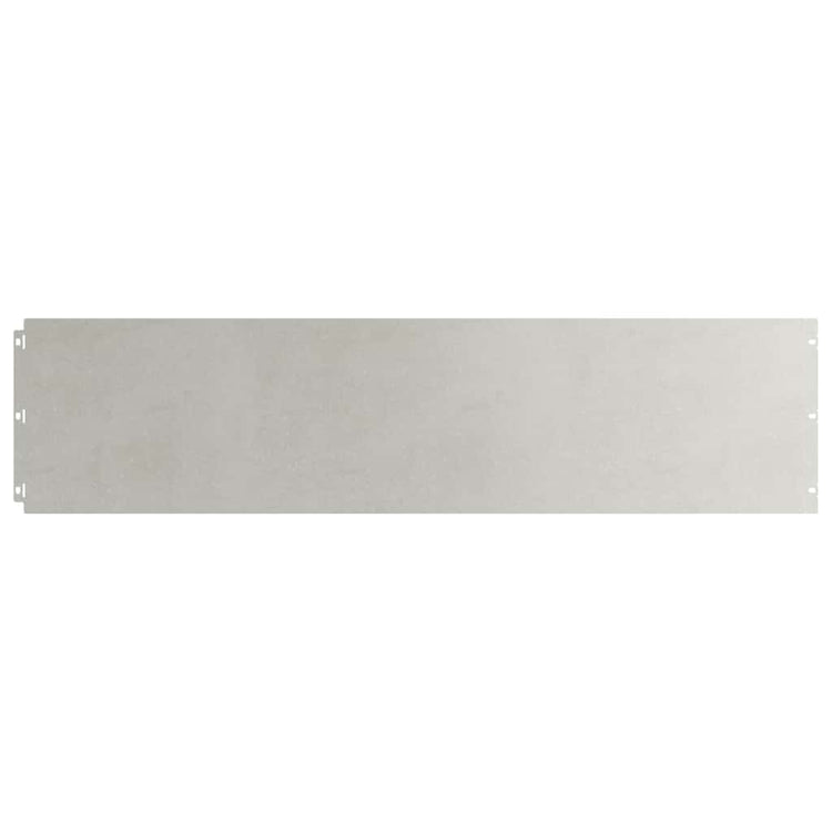 Vidaxl gazonrand 10 st 25 x 103 cm roestvrij staal zilver