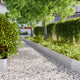 Vidaxl gazonranden 10 st 25x103 cm gegalvaniseerd staal