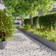 Vidaxl gazonrand 20 st 25 x 103 cm koudgewalst staal antraciet