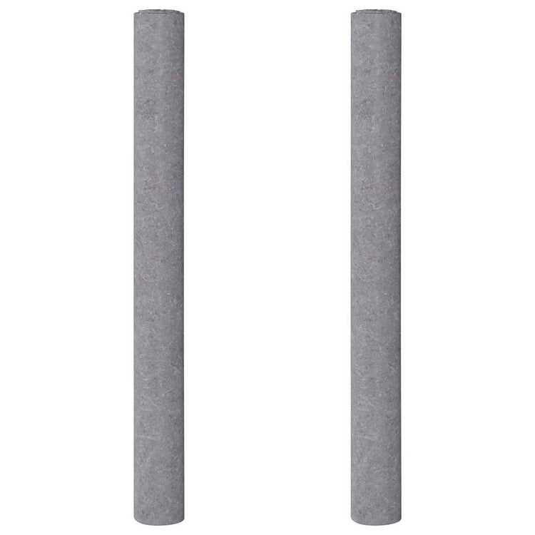 Vidaxl antislip schildersvlies 2 st 5 m 220 g m² grijs
